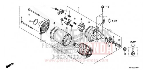 STARTING MOTOR CBR650RAK de 2019